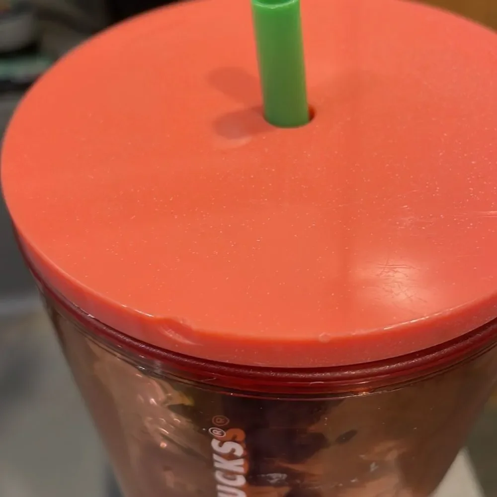 Nwt Starbucks Rose Gold Hammered Tumbler